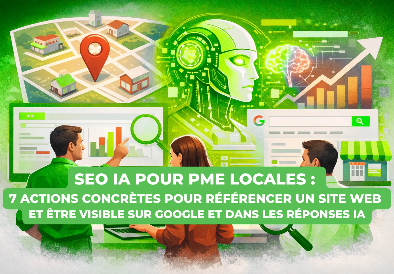 SEO IA pour PME locales : visibilité sur Google et dans les réponses IA